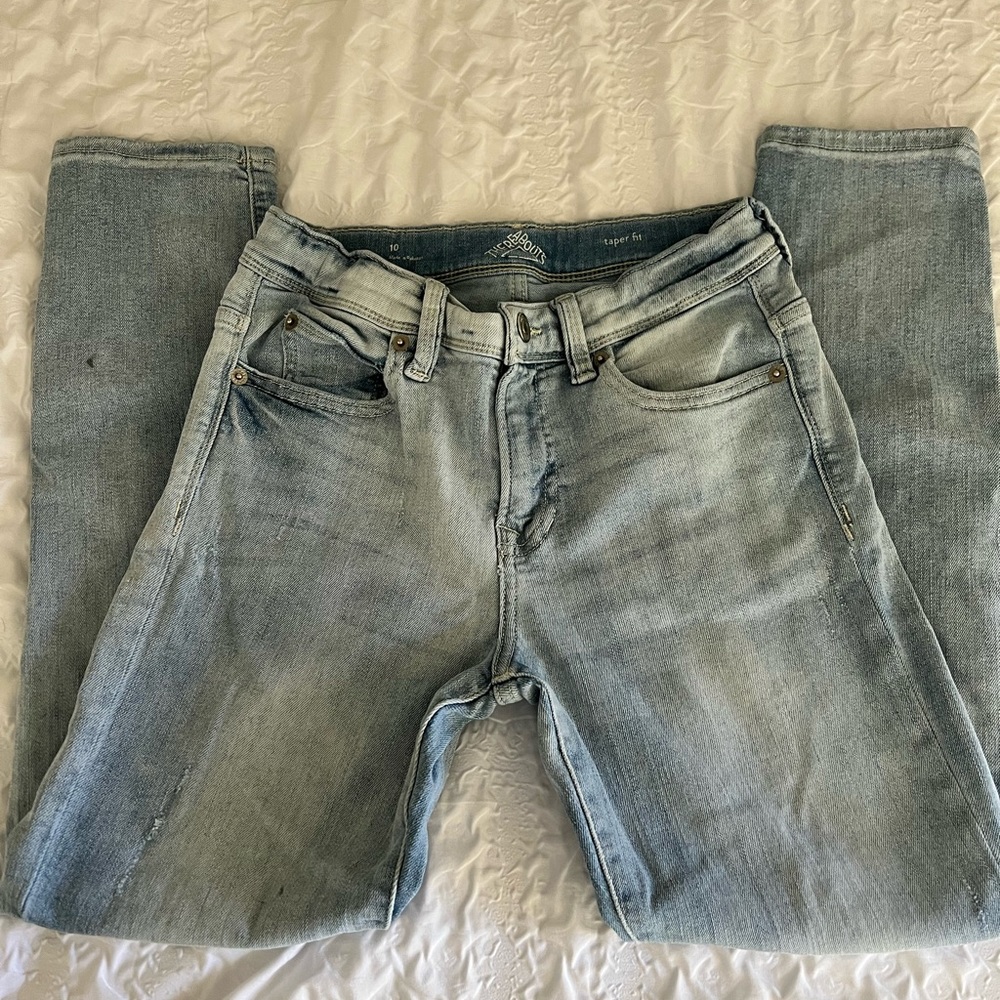 Taper fit boy pants. Gently use.